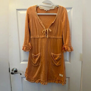 Odd Molly Women's velour dress Size 0